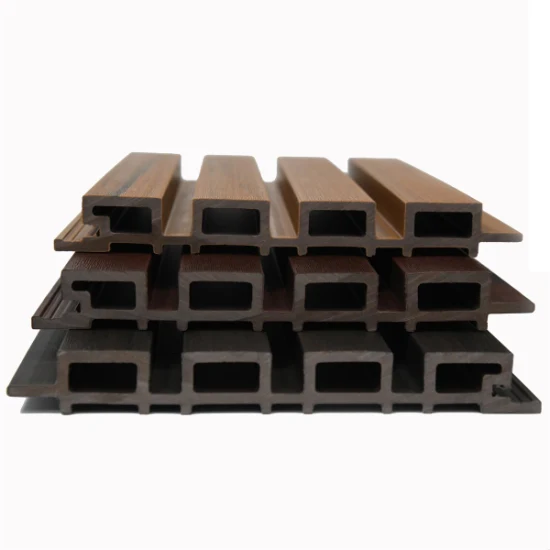 Exterior 219*26mm Wood Plastic Composite WPC Co-Extrusion Wall Cladding for Outdoor Decorative