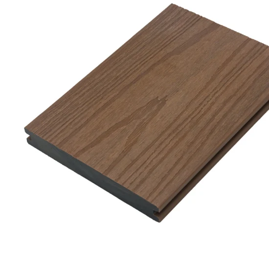 Co-Extrusion Solid WPC Wood Plastic Composite Exterior Outdoor Decking Floor