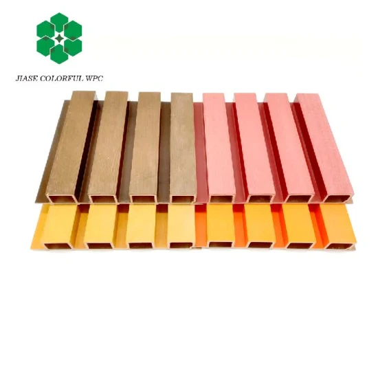 2022 New Co-Extrusion Outdoor WPC Cladding Wood Plastic Composite Exterior WPC Wall Panel