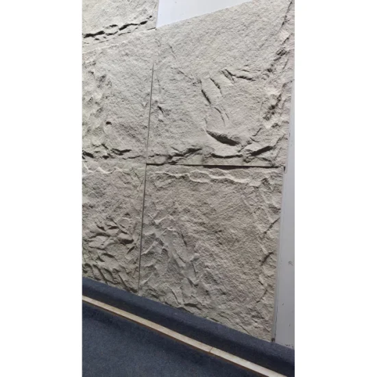 Artificial Polyurethane Stone Panel Faux Wall PU Cultural Stone for KTV Living Room Decor PU Stone Artificial Stone Wall Panel