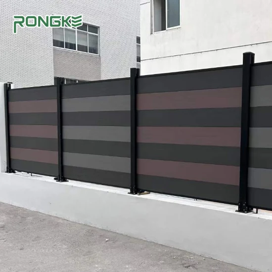 China Highly Cost Effective Wood Plastic Timber Composite WPC Garden Fence