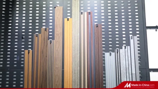 3 Dimension Print PS Natual Wood WPC Wall Panel