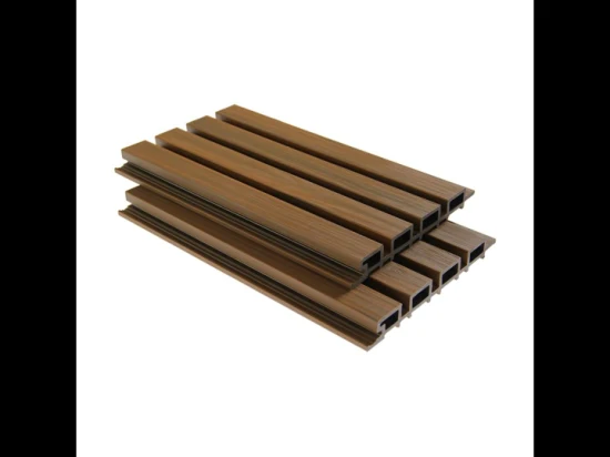 Wood Facade Co-Extrusion WPC Exterior Wall Cladding WPC Great Wall Panels